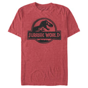 Men's Jurassic World Spray Paint Print Logo  Adult T-Shirt