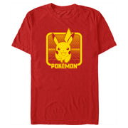 Men's Pokemon Digital Pikachu  Adult T-Shirt