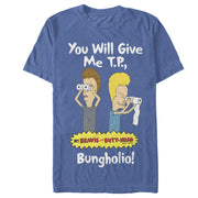 Men's Beavis and Butt-Head We've Come for Your TP  Adult T-Shirt