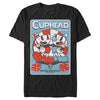 Men's Cuphead Mugman and Cuphead Dice Poster  Adult T-Shirt