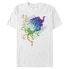 Men's Mulan Rainbow Feathers  Adult T-Shirt