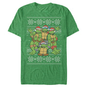 Men's Teenage Mutant Ninja Turtles Ugly Christmas Sweater  Adult T-Shirt