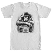 Men's Lost Gods Boombox Chimp  Adult T-Shirt