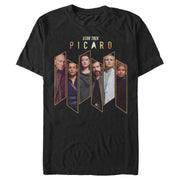 Men's Star Trek: Picard Crew Panels  Adult T-Shirt