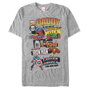 Men's Marvel Ultimate Dad Compilation  Adult T-Shirt