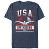 Men's Lost Gods USA Swimming 2012  Adult T-Shirt