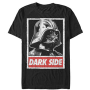 Men's Star Wars Dark Side Poster  Adult T-Shirt