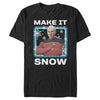 Men's Star Trek: The Next Generation Captain Picard Make It Snow  Adult T-Shirt