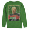 Men's Star Trek: The Next Generation St. Patrick's Day Lucky Captain Picard  Adult Sweatshirt