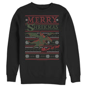 Men's Shrek Ugly Christmas Shrekmas  Adult Sweatshirt