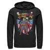 Men's Superman American Hero  Adult Pull Over Hoodie