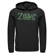 Men's Nintendo Legend of Zelda Link's Awakening Palm Logo  Adult Pull Over Hoodie