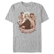 Men's Jungle Cruise Retro Cast Photo  Adult T-Shirt