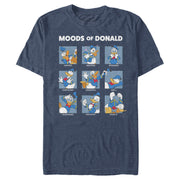 Men's Mickey & Friends The Moods of Donald Duck  Adult T-Shirt