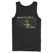 Men's Star Wars: The Rise of Skywalker C-3PO One Last Look  Adult Tank Top