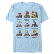 Men's Nintendo Mario Kart Cast  Adult T-Shirt