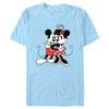 Men's Mickey & Friends Retro Minnie and Mickey Hug  Adult T-Shirt