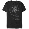 Men's The Little Mermaid Ariel Grayscale  Adult T-Shirt