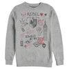 Men's Cruella Rebel Icons  Adult Sweatshirt