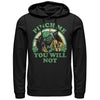 Men's Star Wars Do Not Pinch Yoda  Adult Pull Over Hoodie