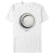 Men's Marvel: Moon Knight Crescent Crater Symbol  Adult T-Shirt