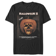 Men's Halloween II Skeleton Movie Vintage Poster  Adult T-Shirt