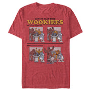 Men's Star Wars How You Play with Wookiees  Adult T-Shirt