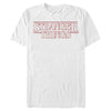 Men's Stranger Things Sleek Outline Logo  Adult T-Shirt