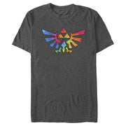 Men's Nintendo Legend of Zelda Tie Dye Crest  Adult T-Shirt