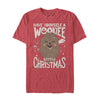 Men's Star Wars Christmas Have Yourself a Wookie  Adult T-Shirt