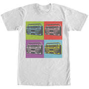 Men's Lost Gods Pop Boombox Squares  Adult T-Shirt