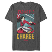 Men's Mulan Leading the Charge  Adult T-Shirt