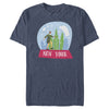 Men's Elf New York Snow Globe  Adult T-Shirt