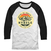 Men's Nintendo Explore Hyrule  Adult Baseball Tee