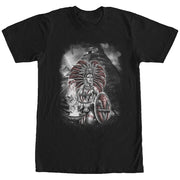 Men's Aztlan Aztec Pyramid  Adult T-Shirt