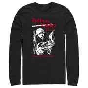 Men's Pirates of the Caribbean: Curse of the Black Pearl Jack Sparrow Hello My Lovelies  Adult Long Sleeve Shirt