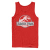 Men's Jurassic Park Vintage Logo  Adult Tank Top