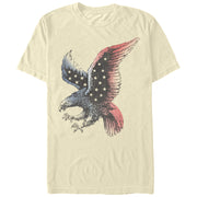 Men's Lost Gods Fourth of July  Patriotic Eagle  Adult T-Shirt