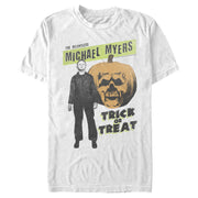 Men's Halloween II The Relentless Michael Myers Sequel Pumpkin  Adult T-Shirt