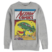 Men's Superman No.1 Action Comics  Adult Sweatshirt