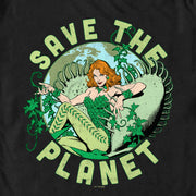 Men's Batman Save the Planet Poison Ivy  Adult T-Shirt