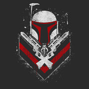 Men's Star Wars Boba Fett No Threats Only Promises  Adult T-Shirt