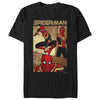 Men's Marvel Spider-Man: No Way Home Three Panel Poster  Adult T-Shirt