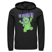 Men's Lilo & Stitch Mwahaha Halloween Horror  Adult Pull Over Hoodie