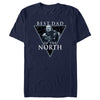 Men's Game of Thrones Ned Stark Best Dad in the North  Adult T-Shirt