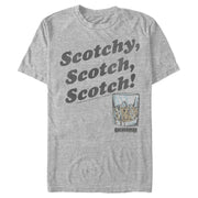 Men's Anchorman Scotchy Scotch Glass  Adult T-Shirt