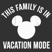 Men's Mickey & Friends This Family Is in Vacation Mode  Adult Pull Over Hoodie