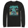 Men's Jaws Amity Island Regatta Shark  Adult Long Sleeve Shirt