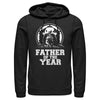 Men's Star Wars Father's Day Vader Father of the Year  Adult Pull Over Hoodie