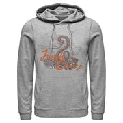 Men's Jungle Cruise Snake Logo  Adult Pull Over Hoodie